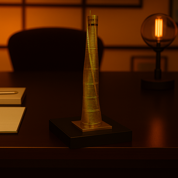 Bronze Empire State Model